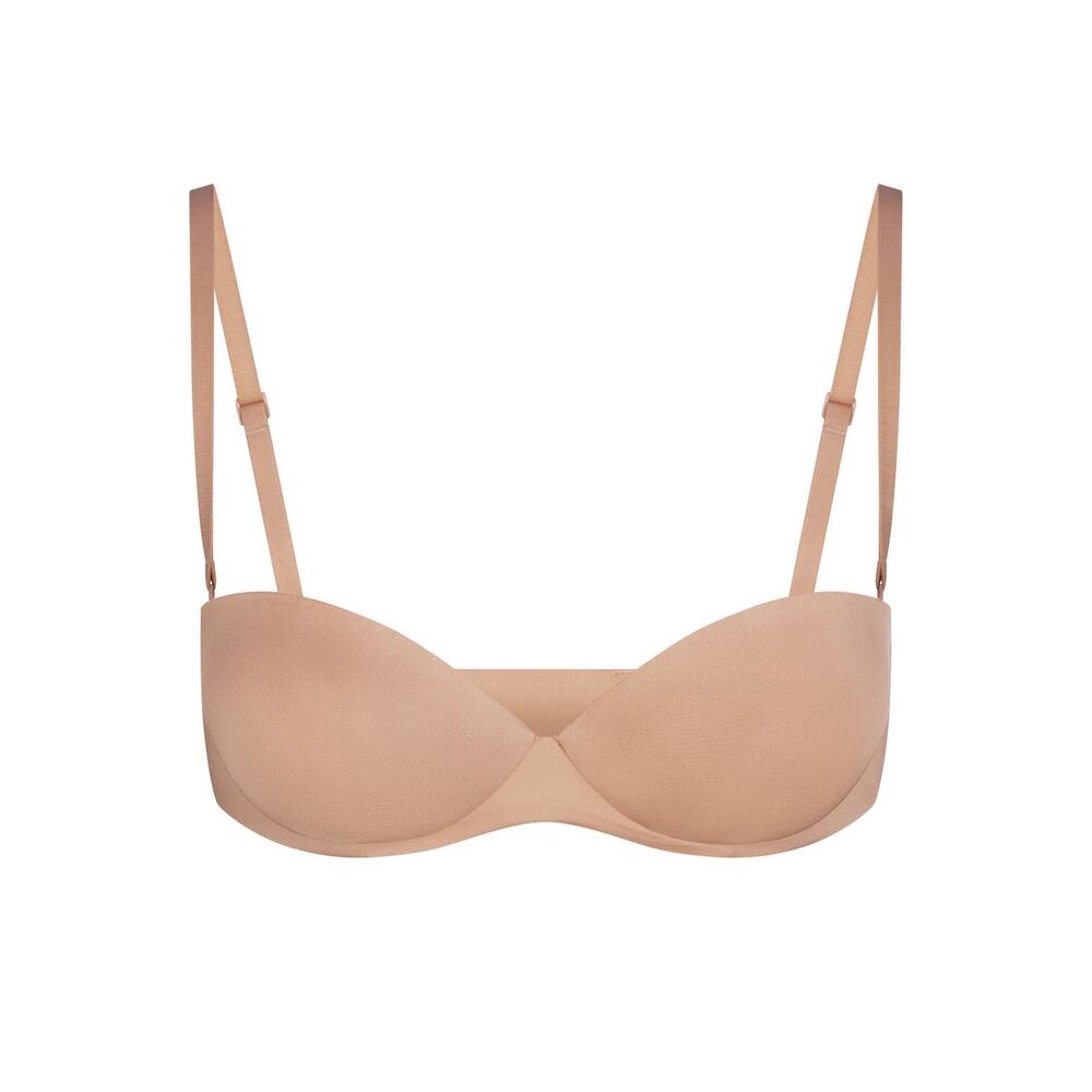 NWOT Skims ultimate push up strapless bra clay 32B - Picture 3 of 8